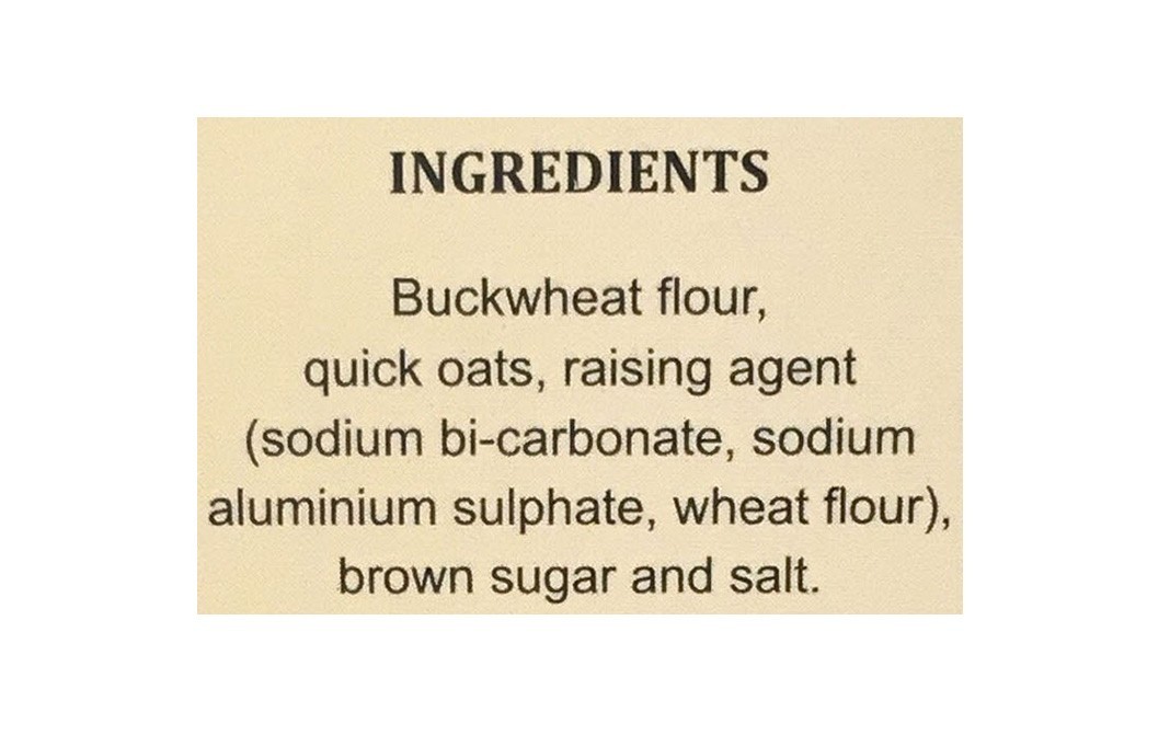 Beantree Gourmet Food Pancake Mix Buckwheat & Oats   Box  250 grams